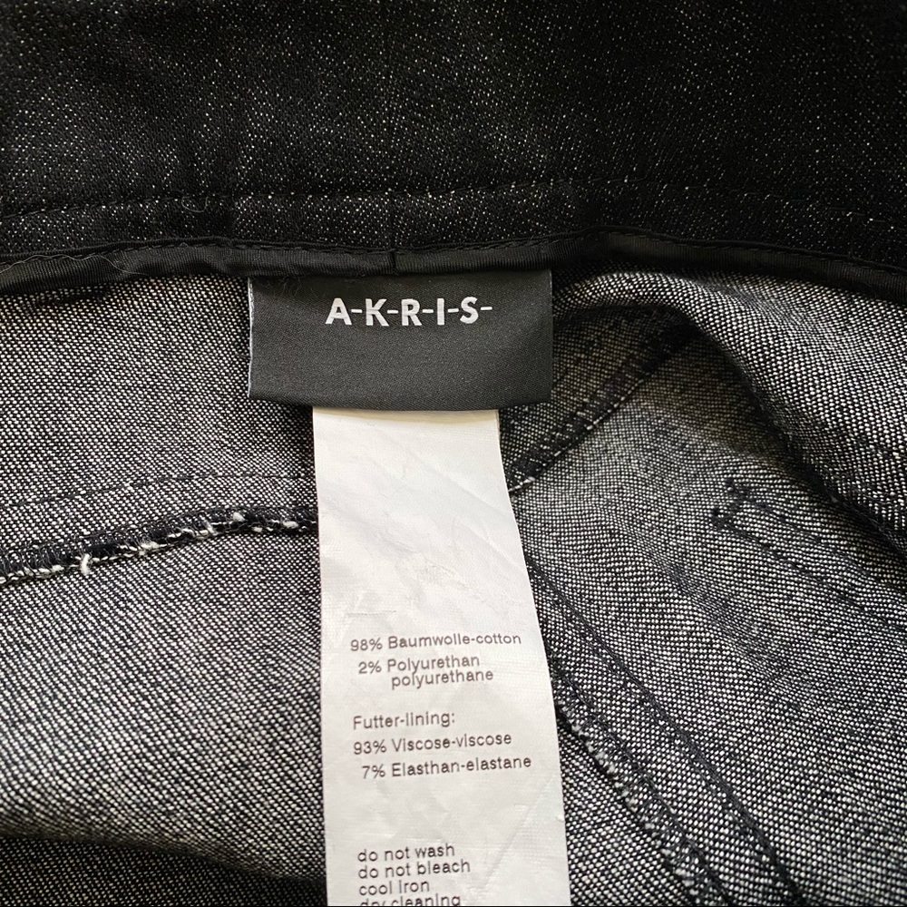 Akris Black Skinny Jeans 6 - Picture 3 of 4
